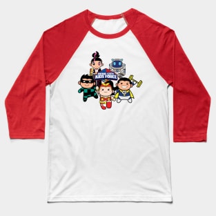 Hero City Kids Force Superheroes Baseball T-Shirt